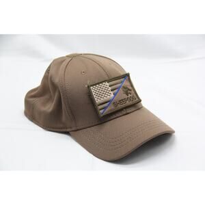 Condor Hat Flag Sheepdog patch Fitted L/XL Brown Tactical Baseball Cap